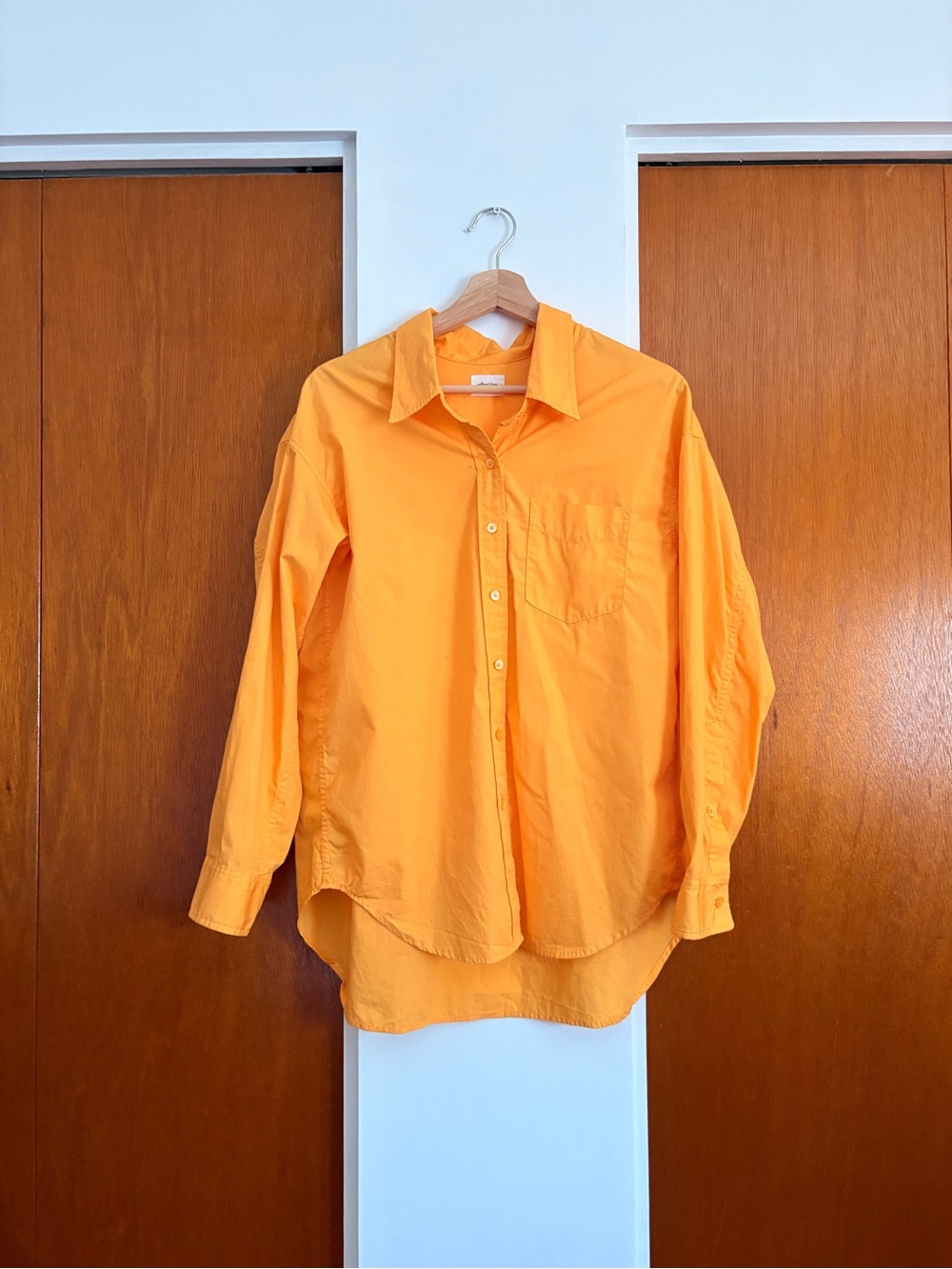 Wilfred free oversized button down shirt